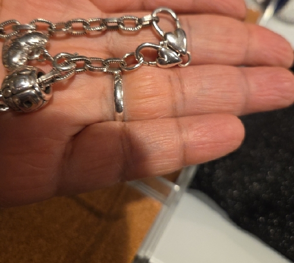 Brighton Silver Heart Charm Bracelet - Picture 4 of 10
